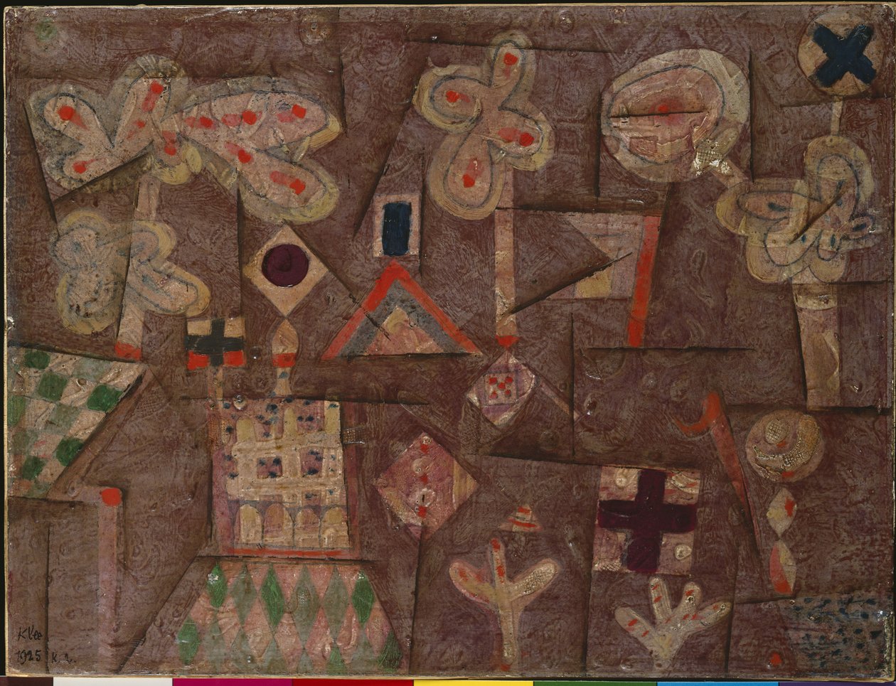 La casa di pan di zenzero da Paul Klee