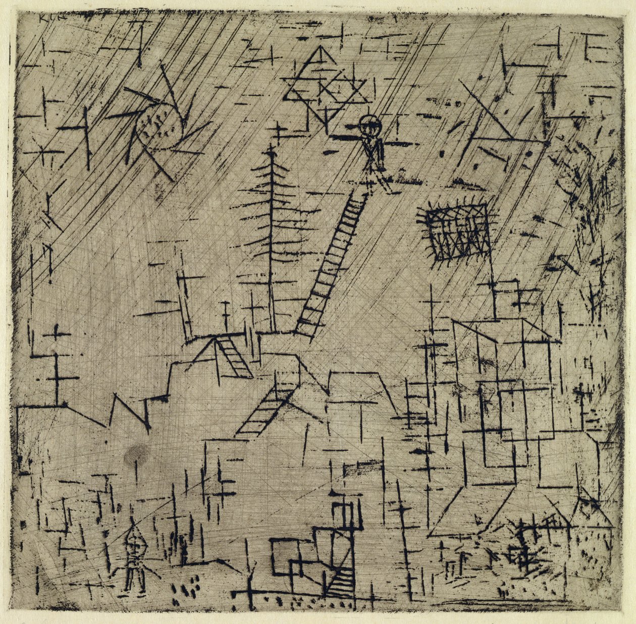 Il Mago in Aprile da Paul Klee