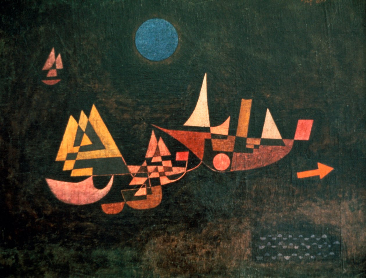 Le navi partono, 1927 da Paul Klee