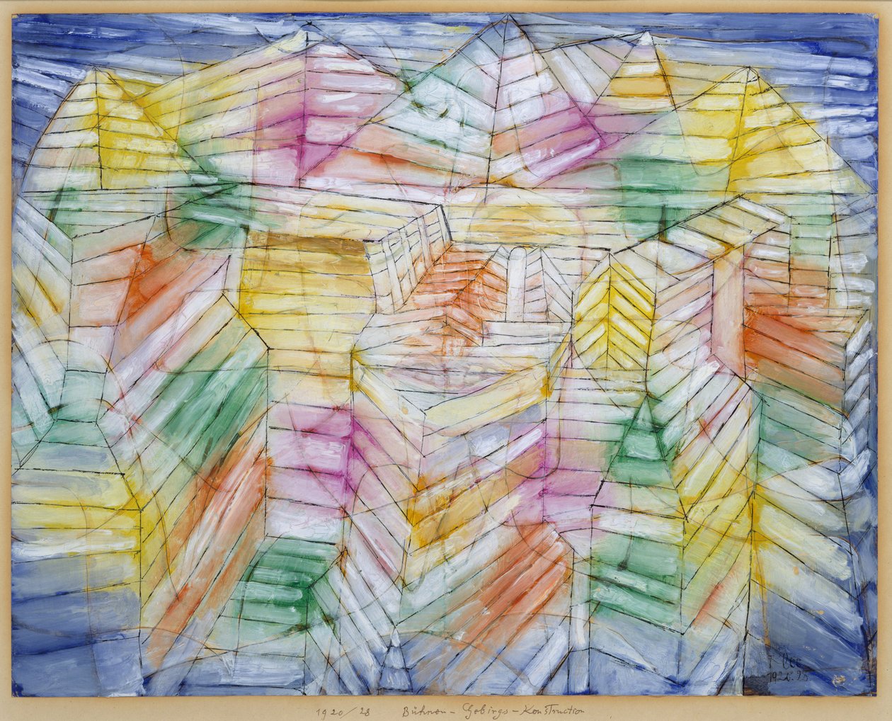 Teatro-Montagna-Costruzione da Paul Klee