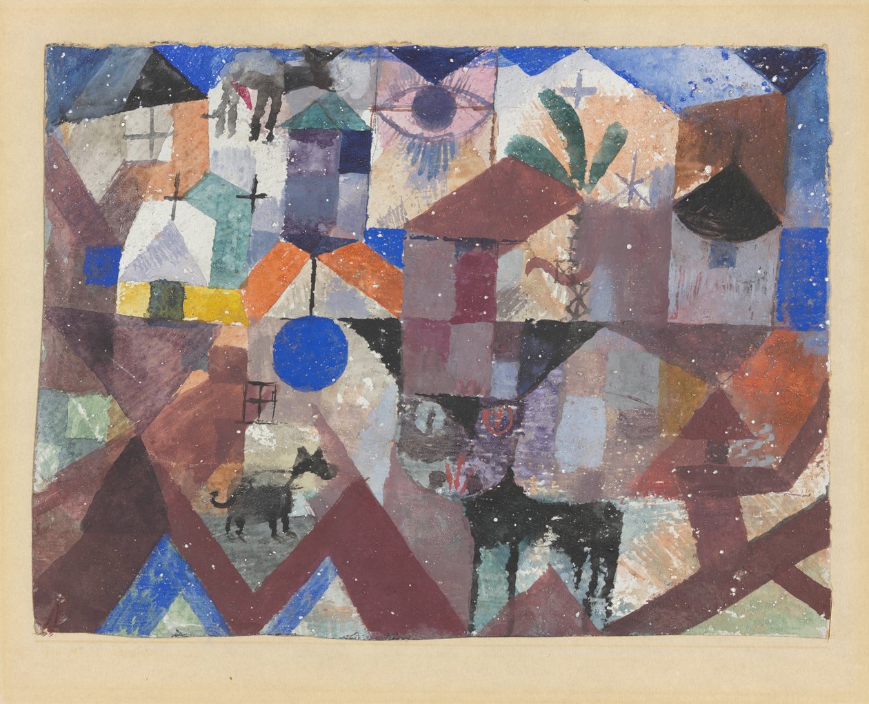 Tiergarten, 1918 da Paul Klee