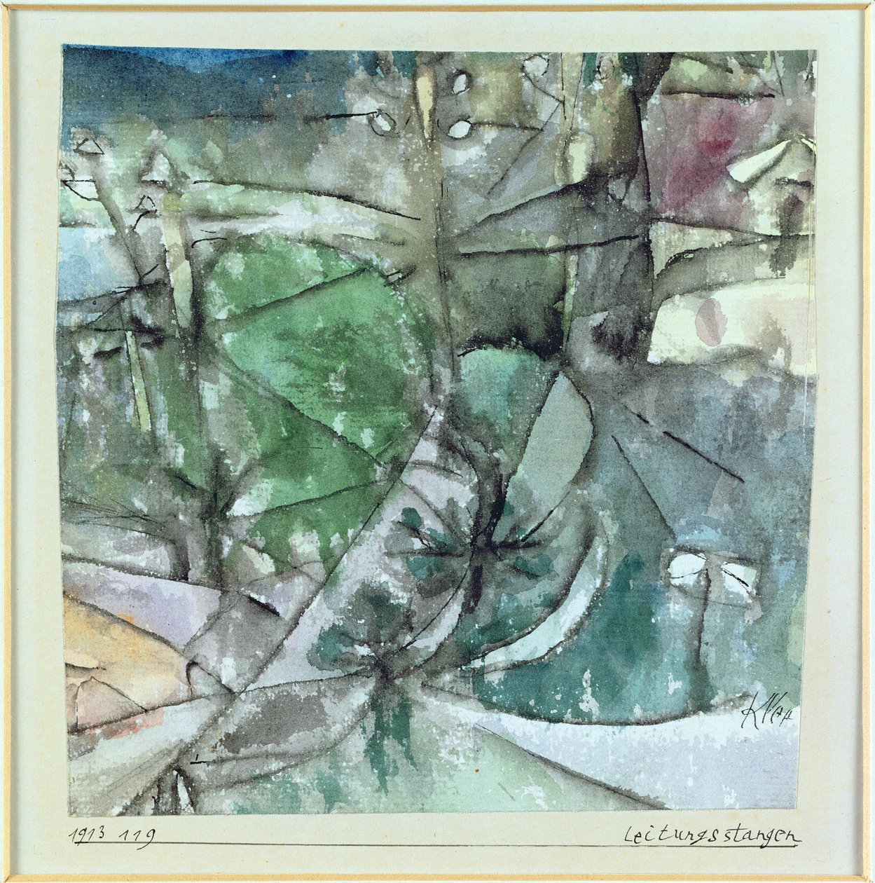 Pali della luce da Paul Klee
