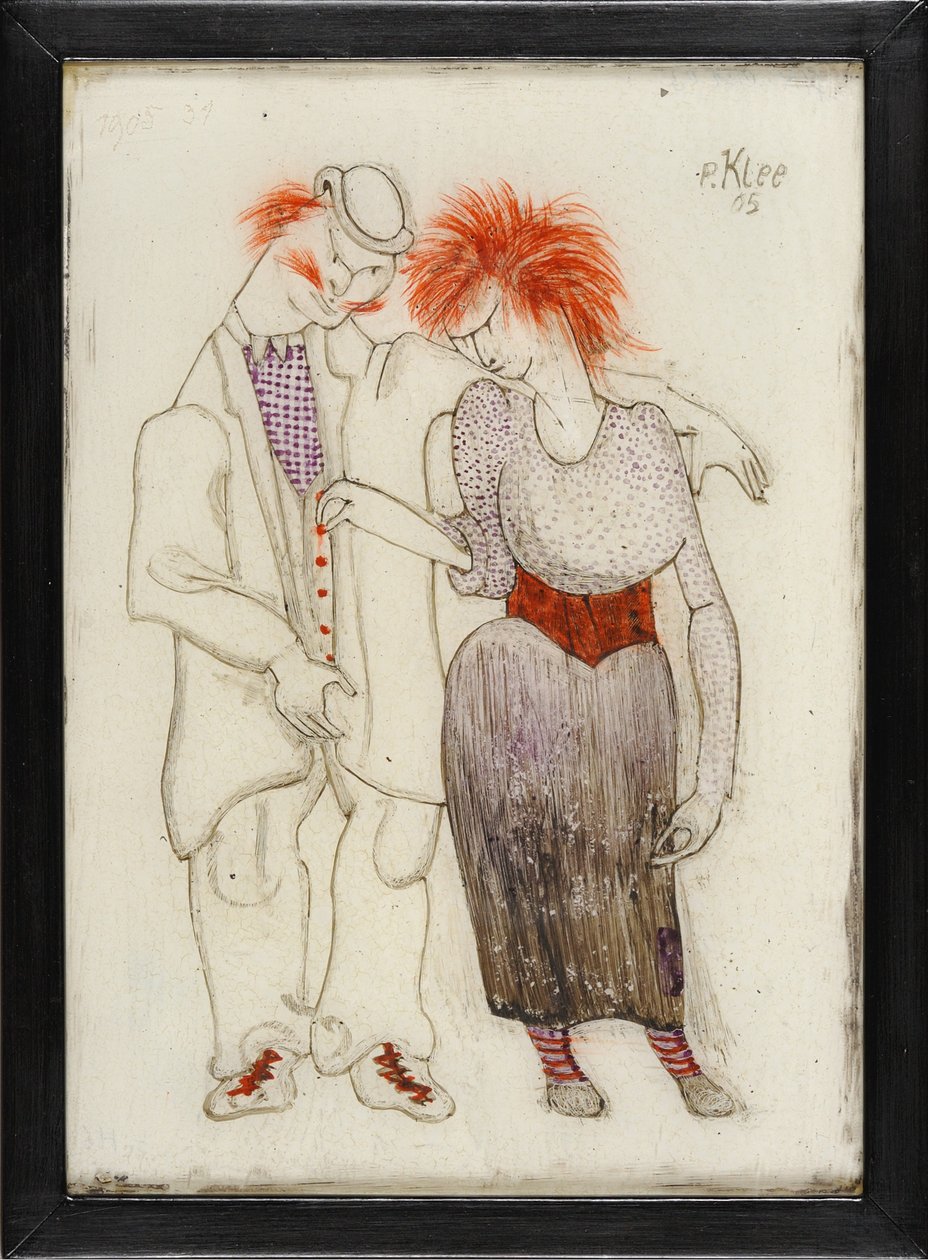 Coppia decadente, 1905 da Paul Klee