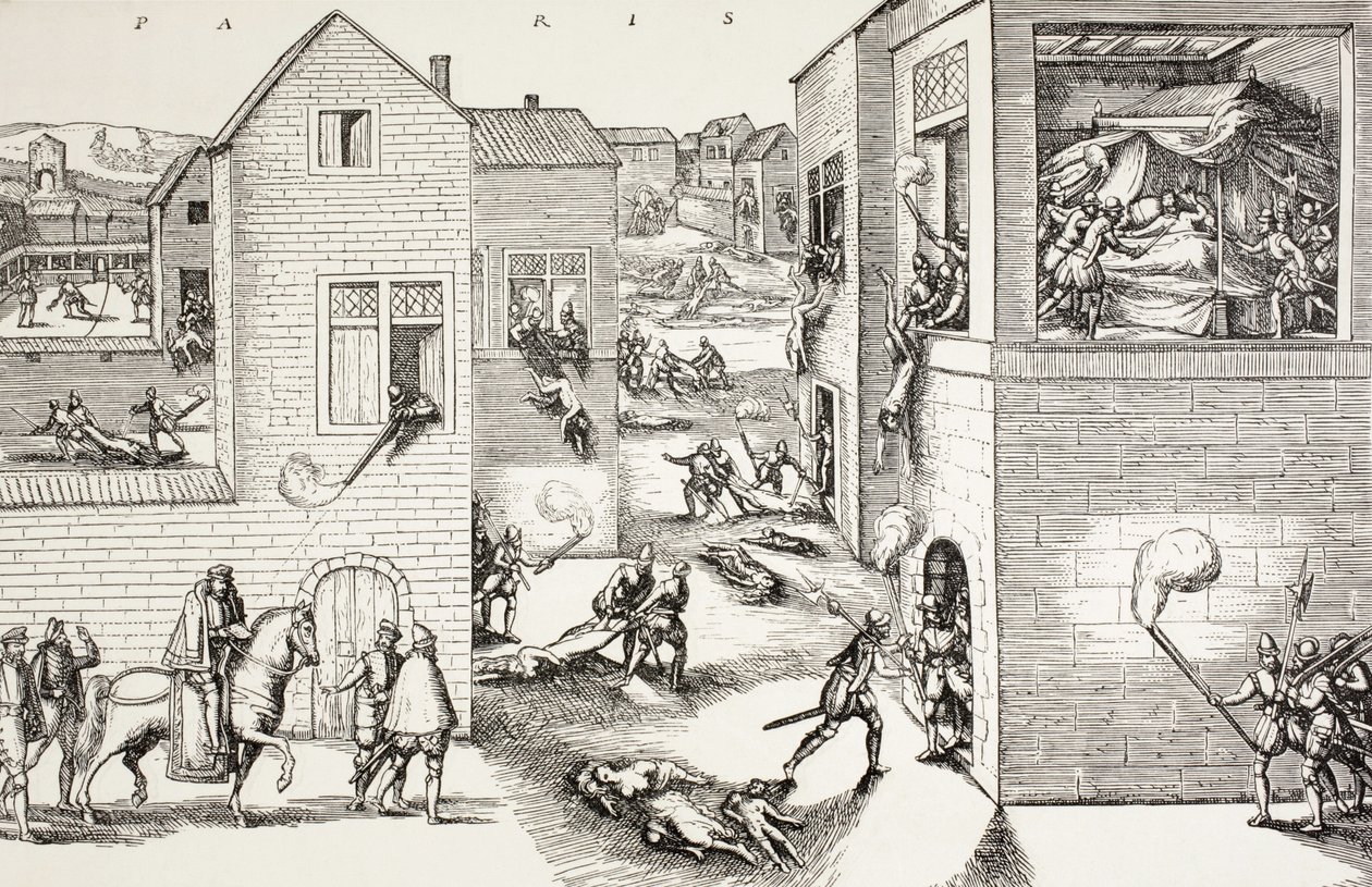 Il massacro di San Bartolomeo in agosto da Paul Lacroix