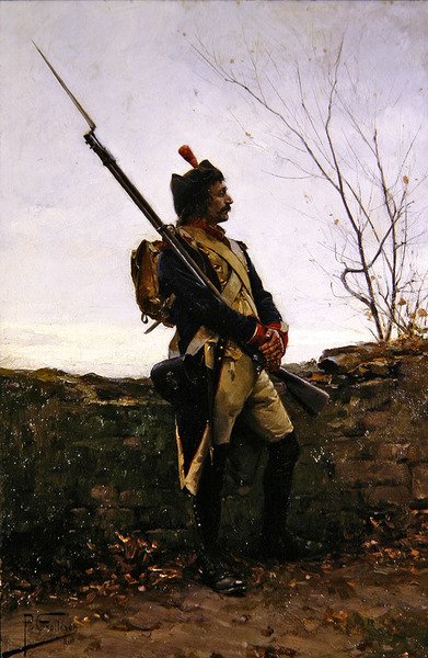 La sentinella da Paul Louis Narcisse Grolleron