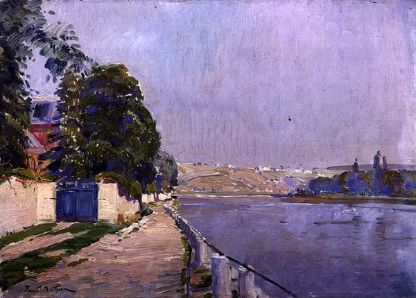 La riva del fiume da Paul Mathieu