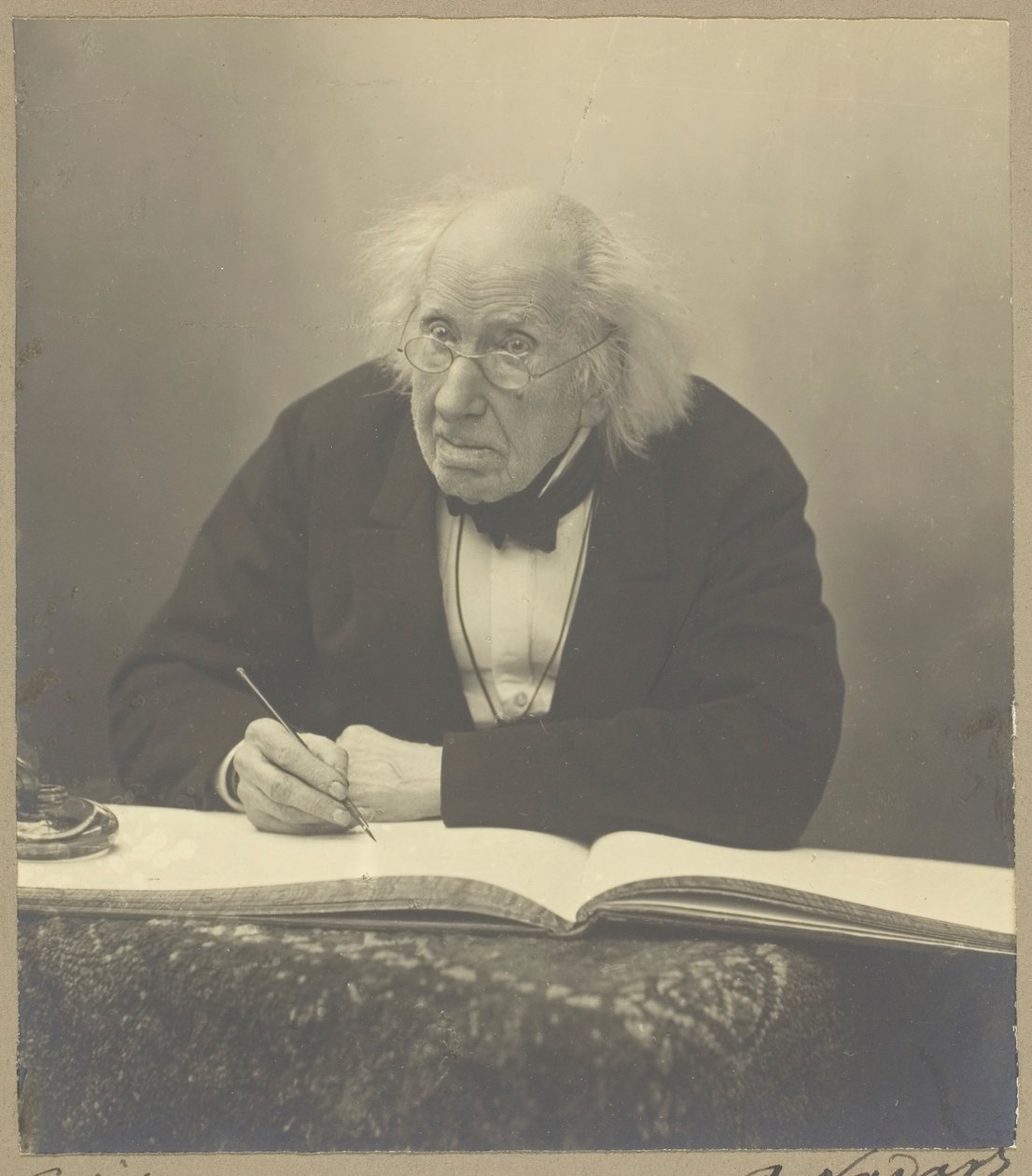 Marie-Eugène Chevreul da Paul Nadar