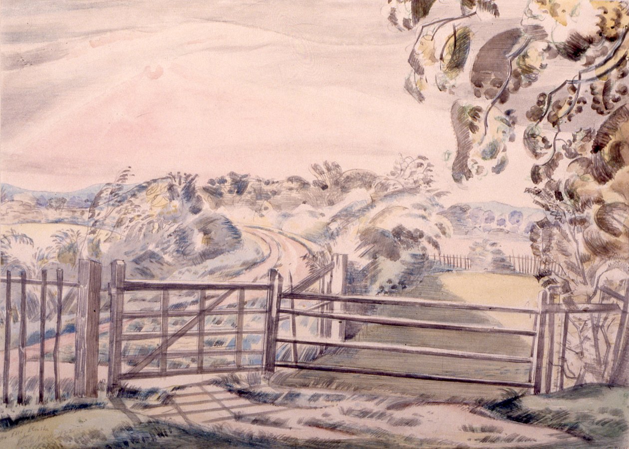 Disegno a Oxenbridge da Paul Nash