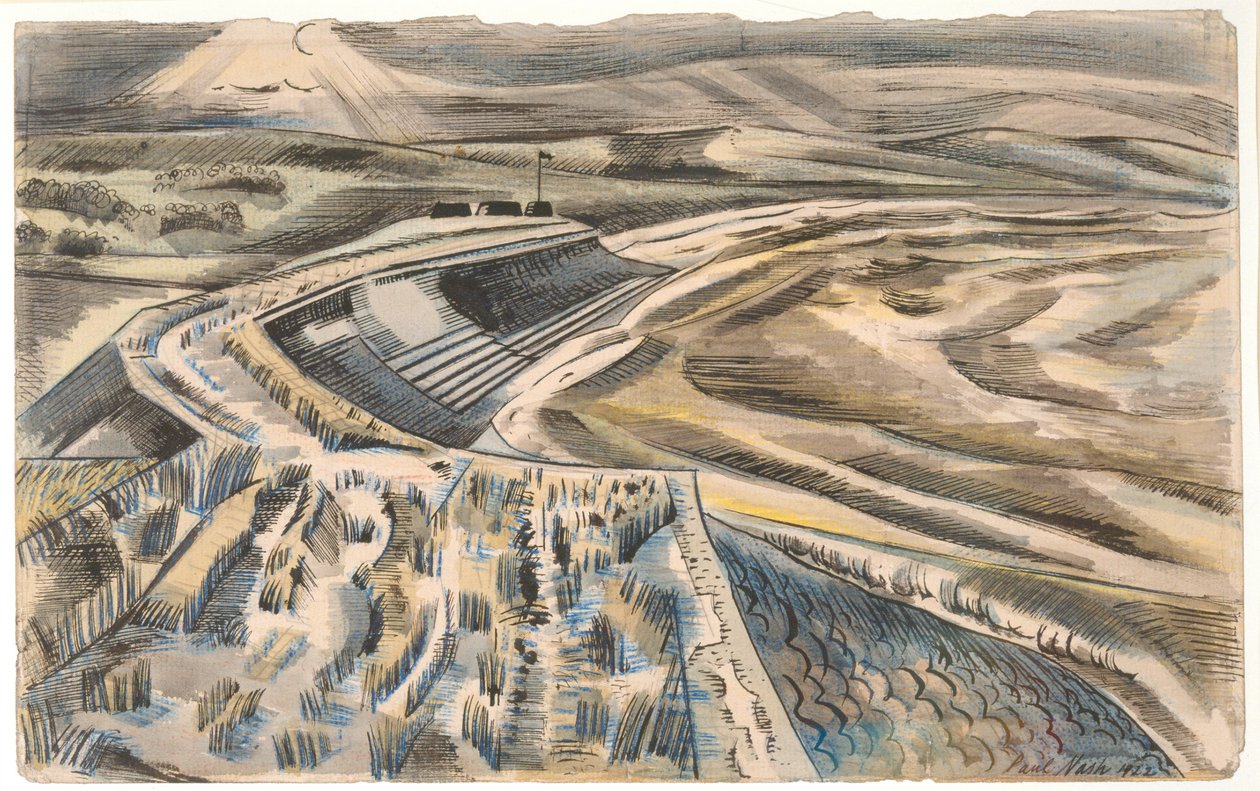 Dymchurch, Kent da Paul Nash