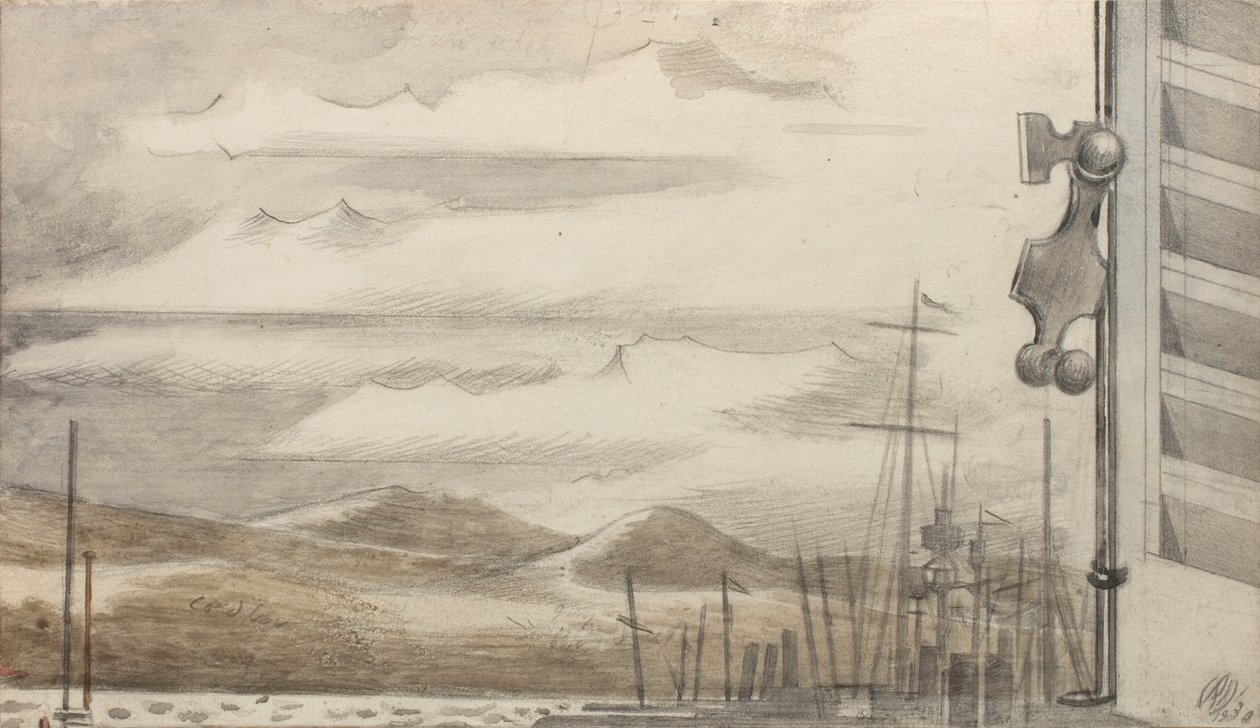 La flotta a Tolone n. 1 da Paul Nash