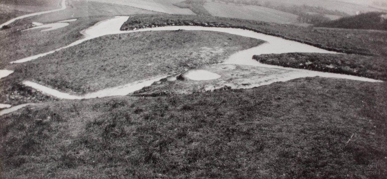 Il Cavallo Bianco, Uffington, Berkshire da Paul Nash