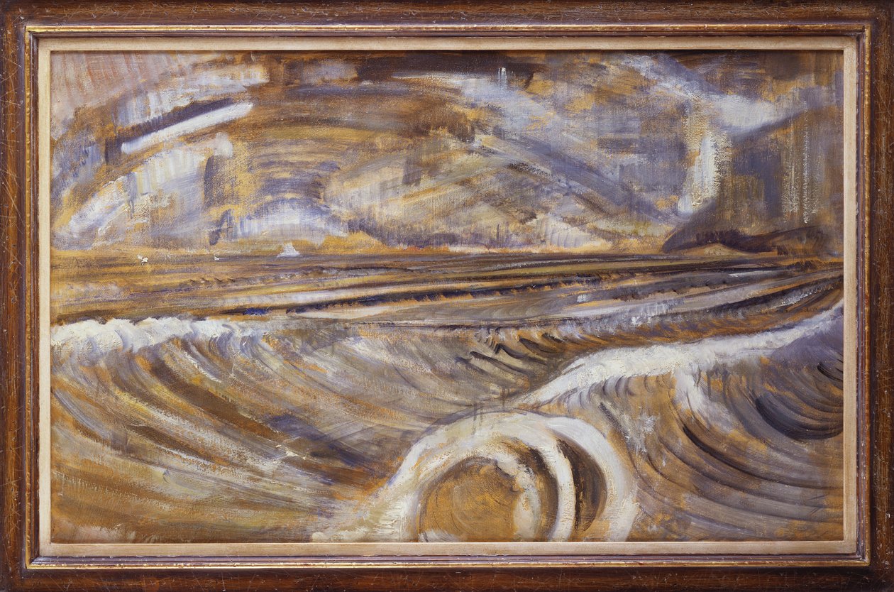 Onde a Dymchurch, c.1920-21 da Paul Nash
