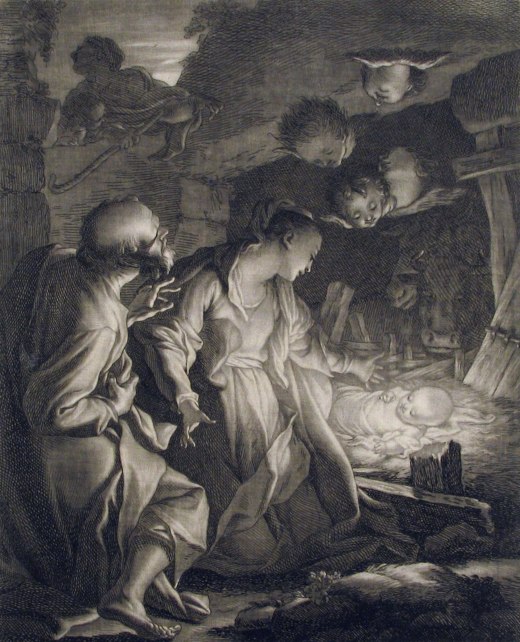 Natività da Paul Ponce Antoine Robert