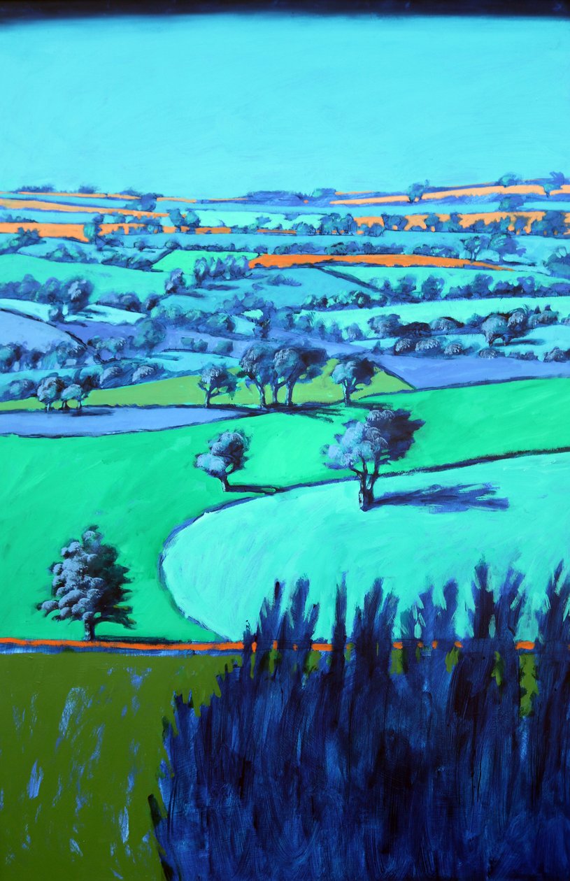 Paesaggio blu da Paul Powis