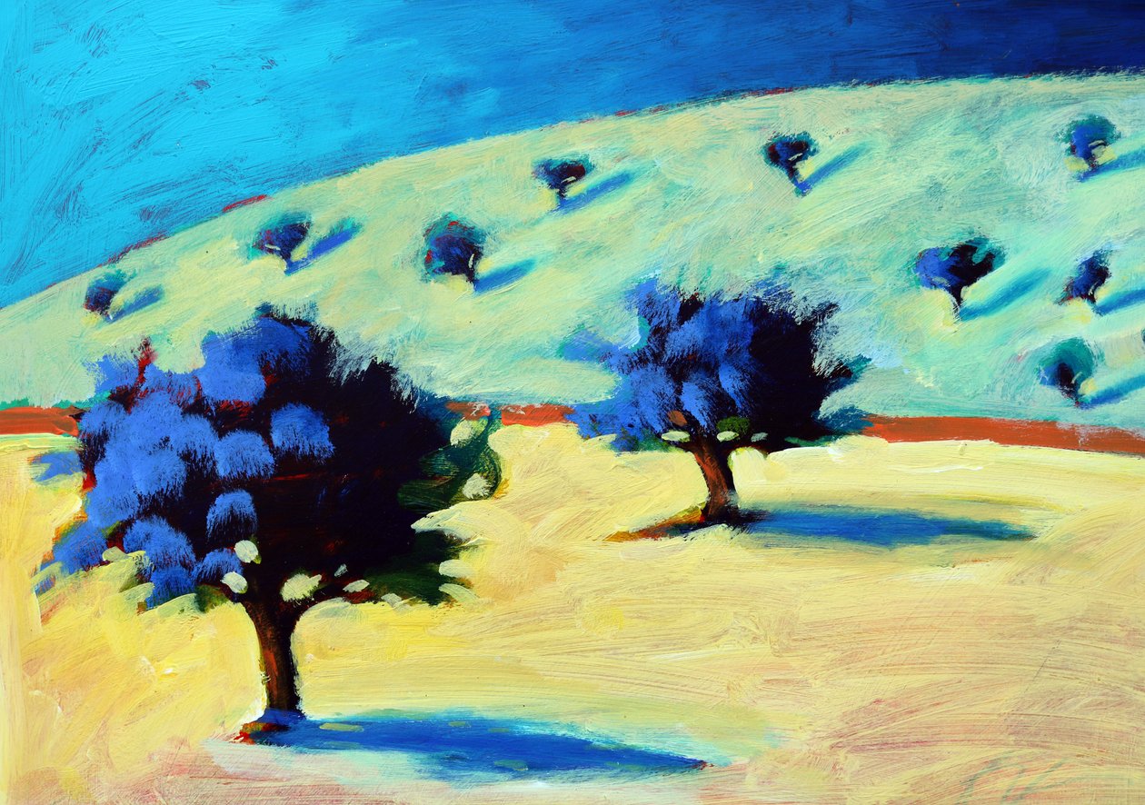 Paesaggio blu da Paul Powis