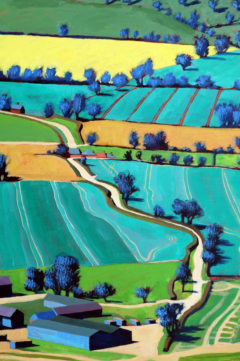 Strada di campagna estate II da Paul Powis