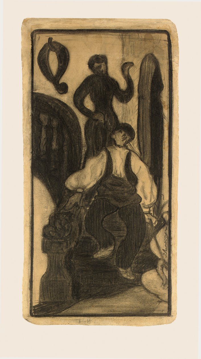 Scala di una locanda, Paese Basco, 1893 da Paul Elie Ranson
