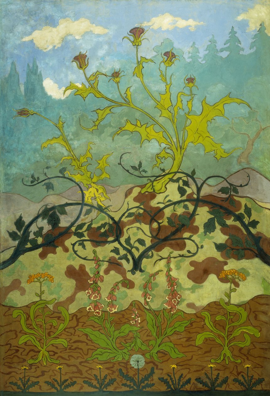 Cardi e digitale, 1899 da Paul Elie Ranson