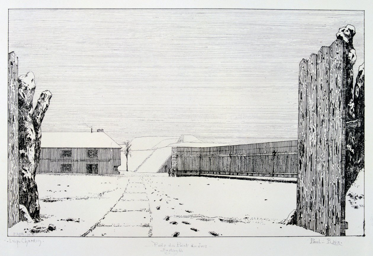 Bastione 66, Assedio di Parigi, 1870-1871 da Paul Roux