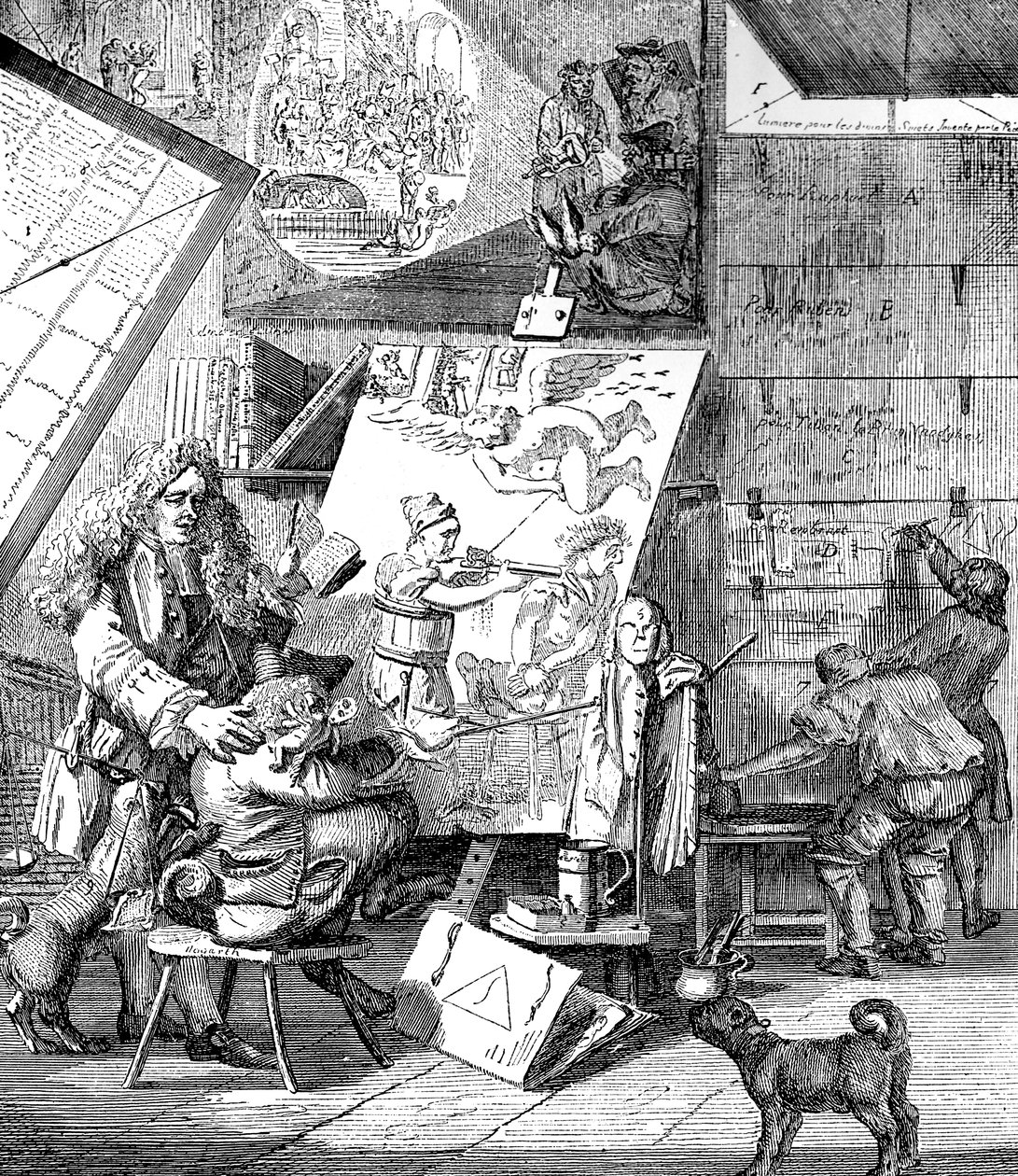 Burlesque sur le burlesque, 1753 da Paul Sandby