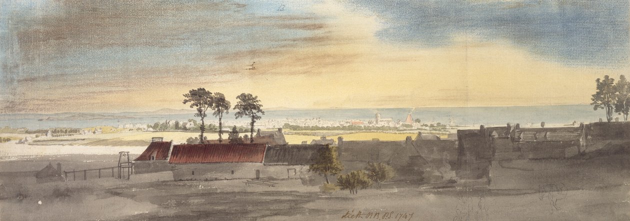 Leith, 1747 da Paul Sandby