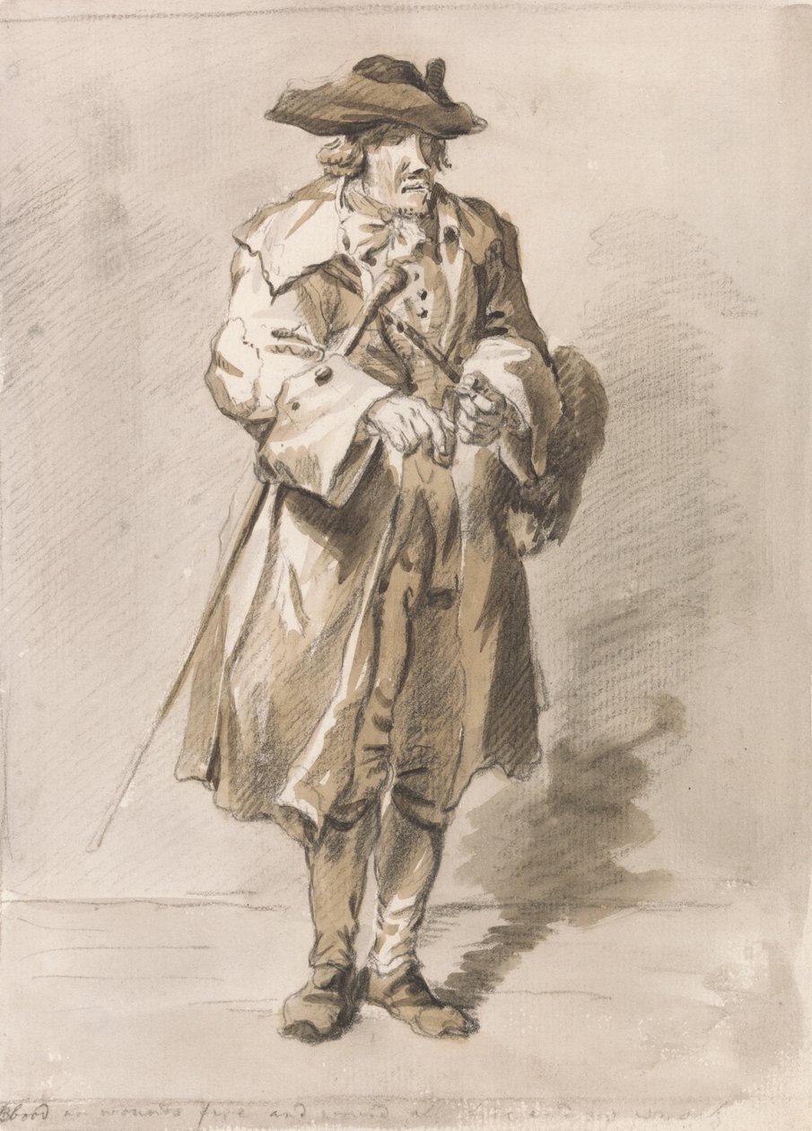 Grida di Londra: Tutto Fuoco e Niente Fumo da Paul Sandby
