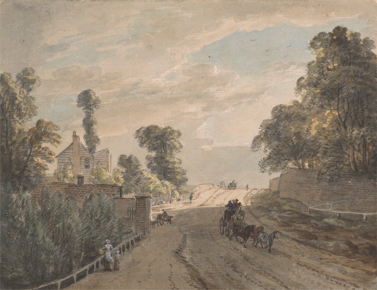 Il casello di Bayswater da Paul Sandby