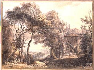Il Tempio Rotondo da Paul Sandby