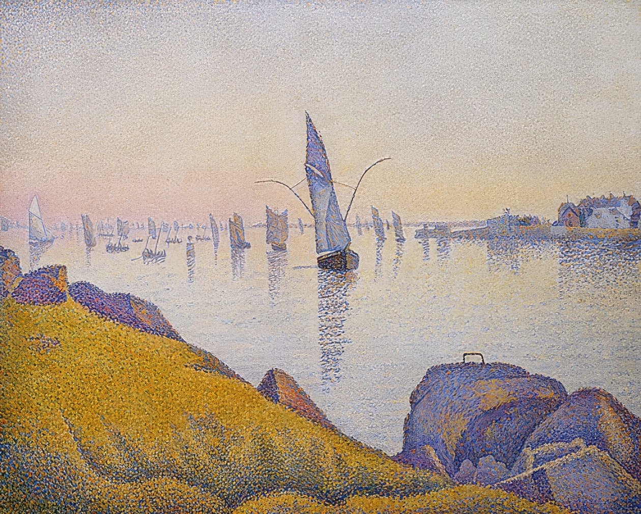 Riposo serale, Concarneau, Opus 220 (Allegro Maestoso) da Paul Signac