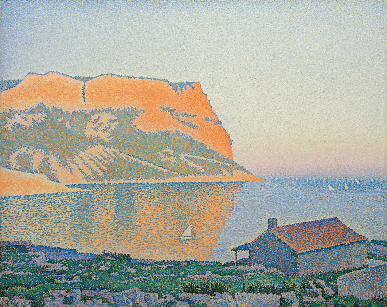 Cap Canaille, Cassis, 1889 da Paul Signac