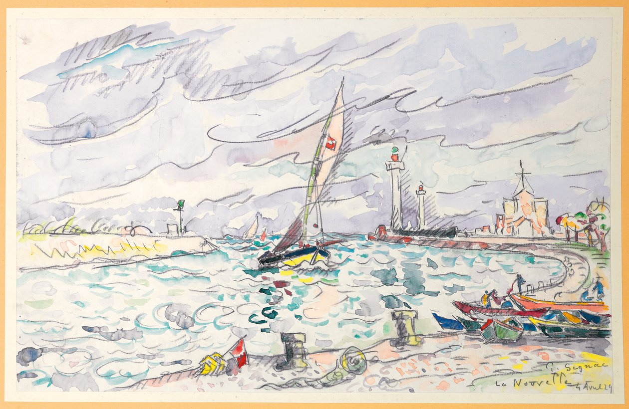 Ciboure, Saint-Jean-de-Luz, 1920 da Paul Signac