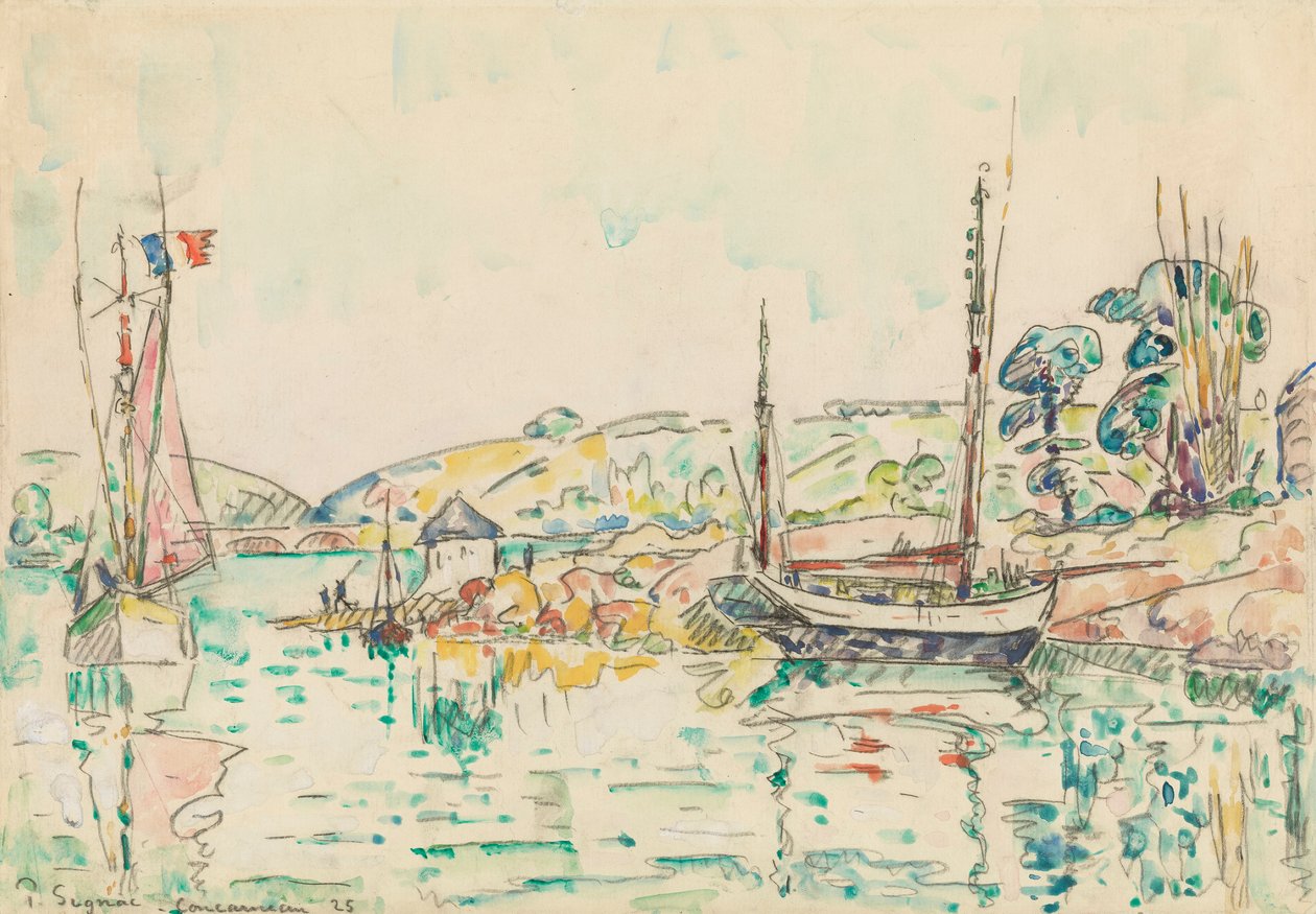 Concarneau da Paul Signac