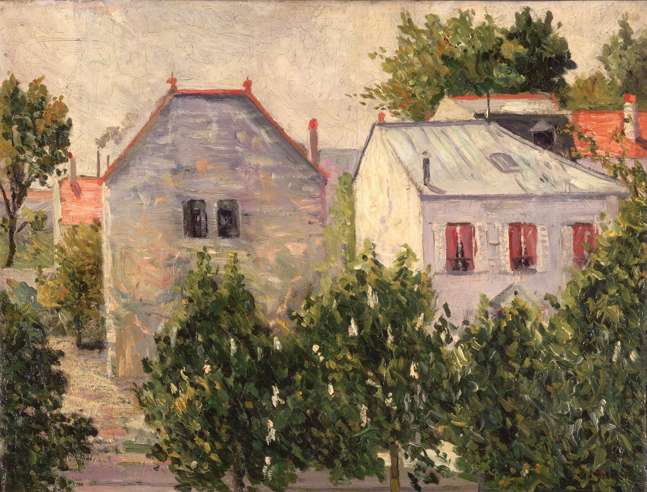 Giardino ad Asnieres da Paul Signac