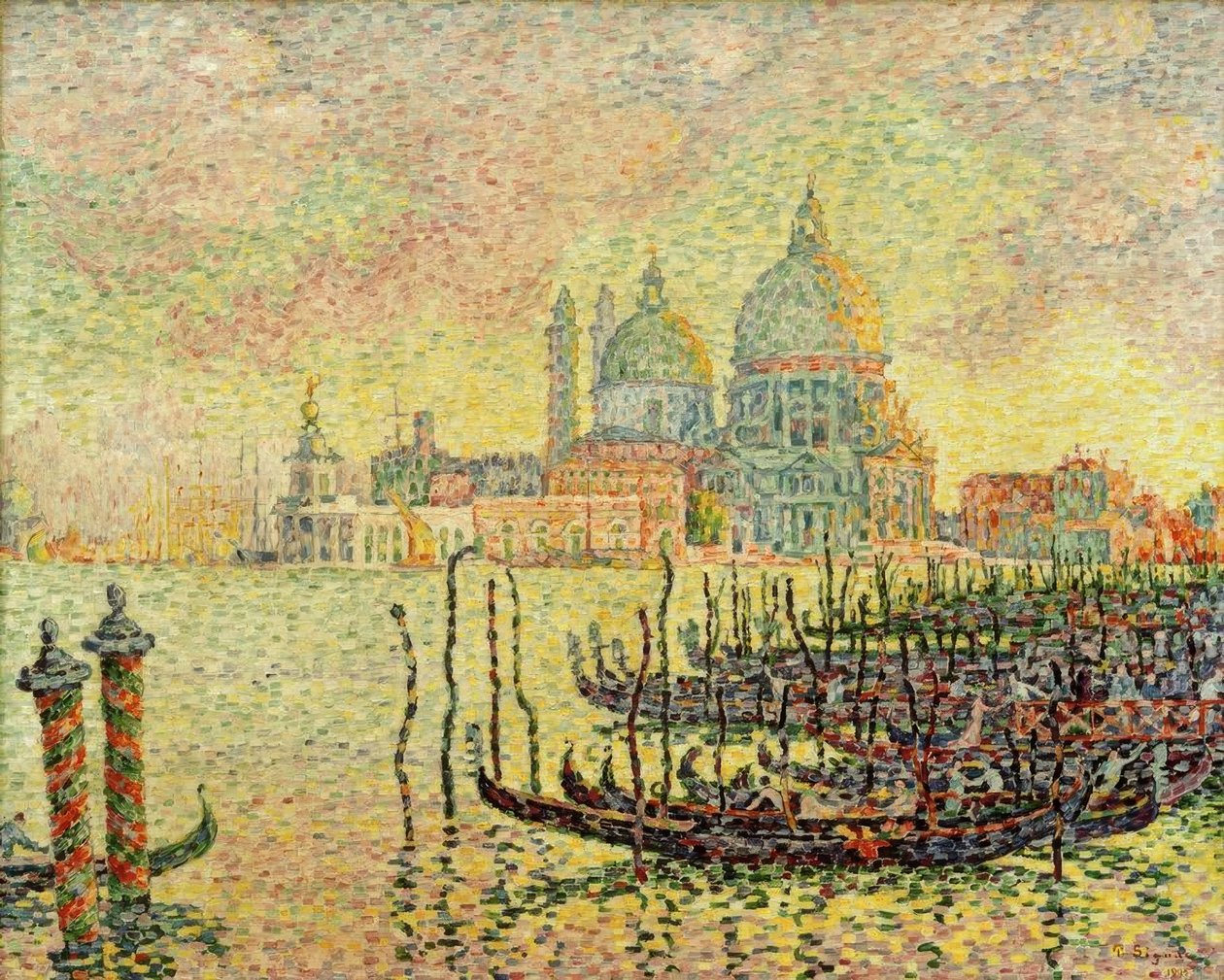 Canale Grande (Venezia) da Paul Signac