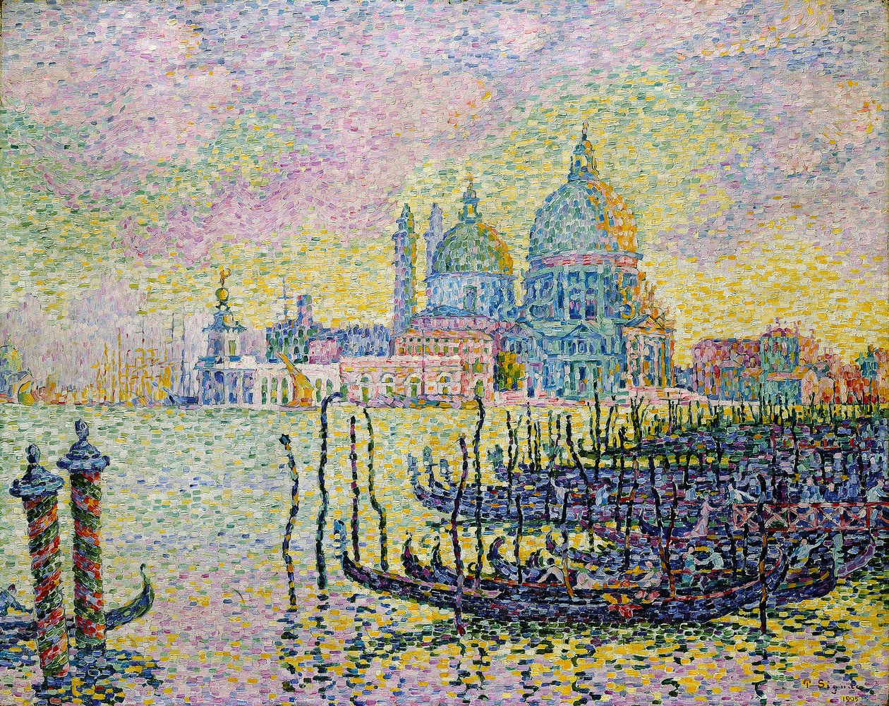 Canale Grande Venezia da Paul Signac
