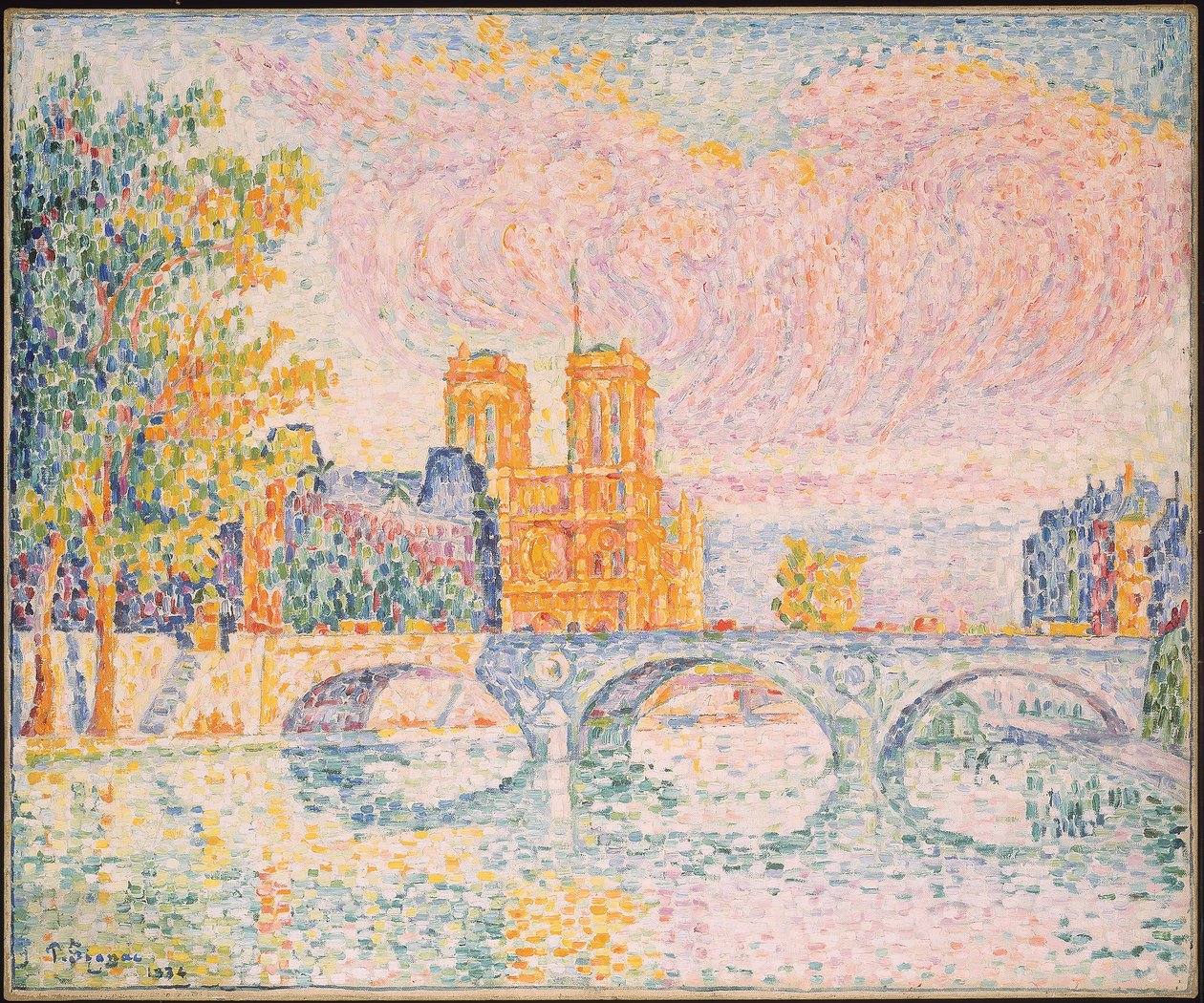 La Cité, Parigi da Paul Signac