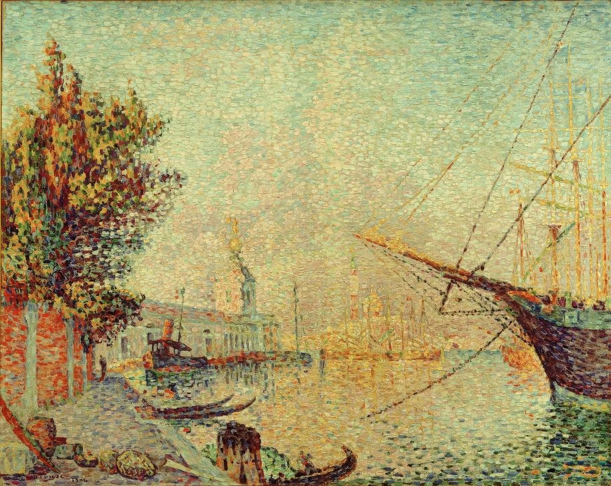 La Dogana (Venezia) da Paul Signac
