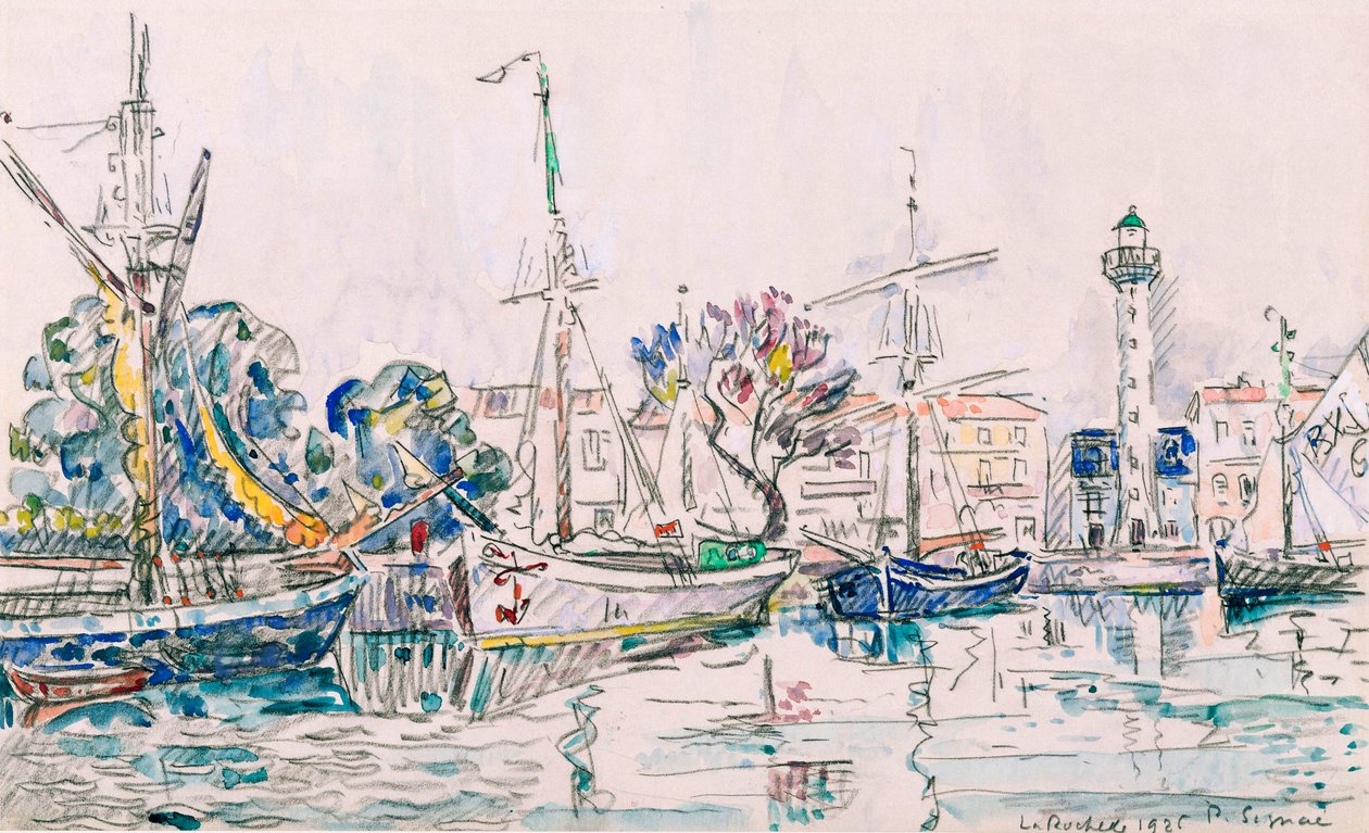 La Rochelle, 1925 da Paul Signac