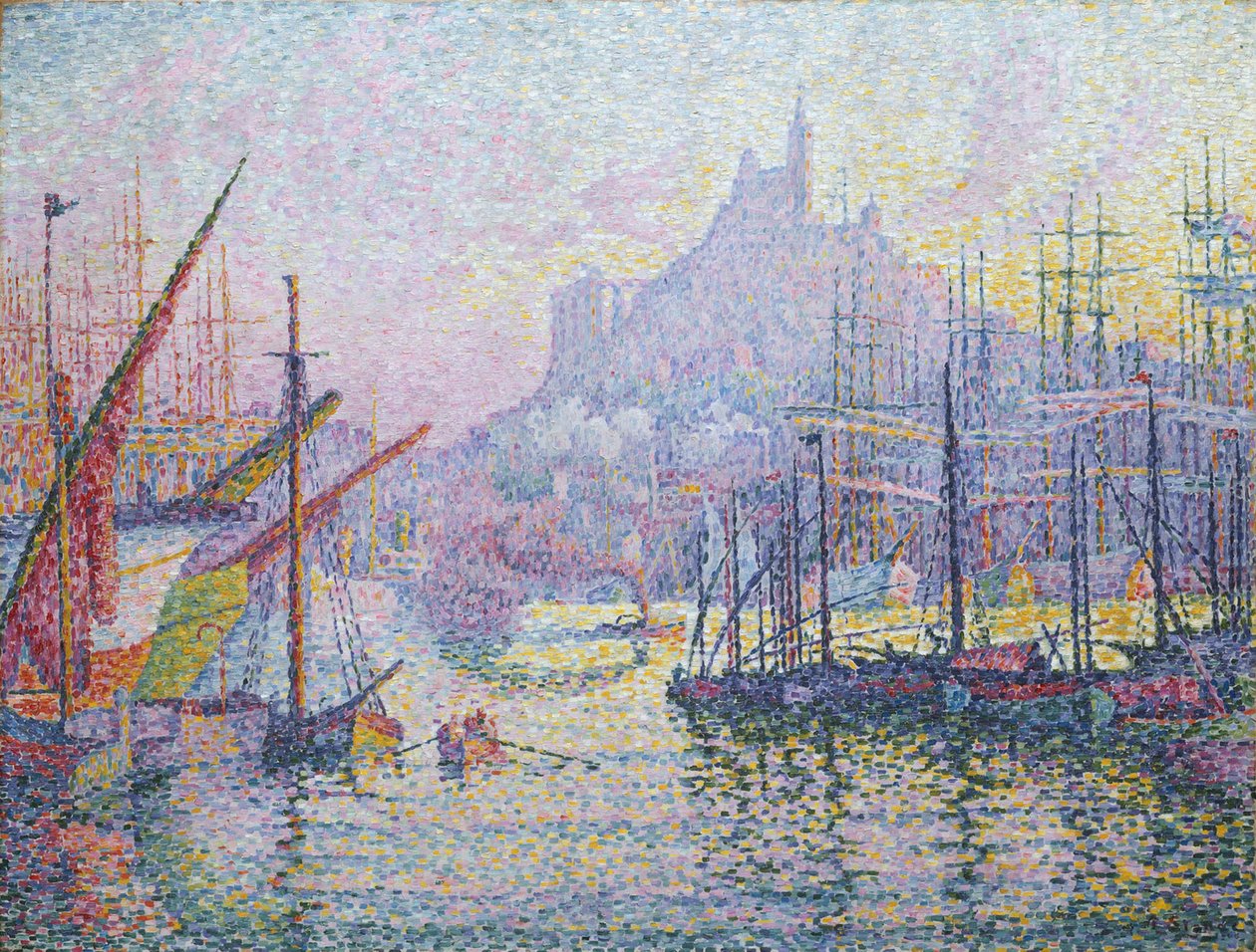 Notre-Dame-de-la-Garde (La Bonne-Mère), Marsiglia da Paul Signac