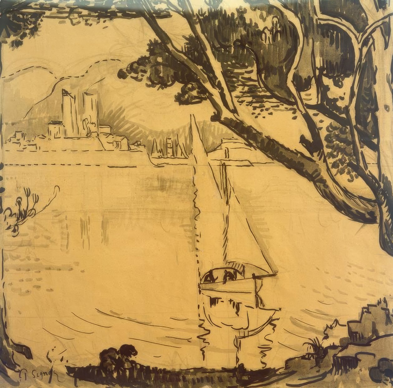 P. Signac, Punta di Bacon da Paul Signac
