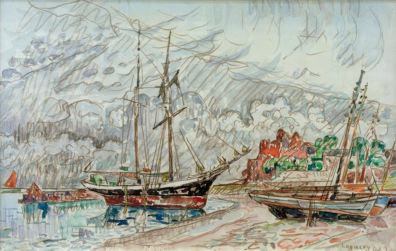 P. Signac / Marina a Loquivy da Paul Signac