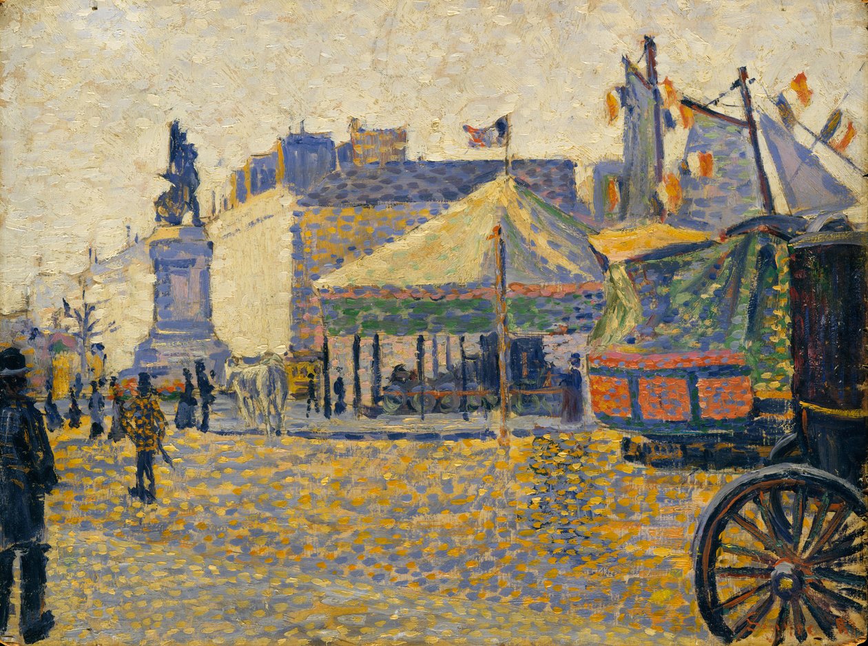 Place de Clichy da Paul Signac
