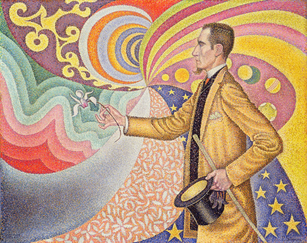 Ritratto di M. Félix Fénéon, 1890 da Paul Signac