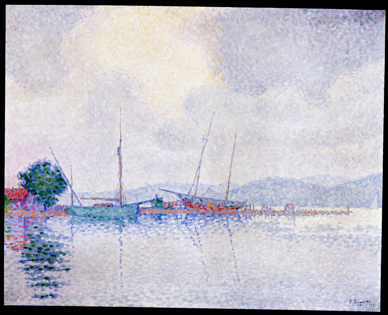 Saint-Tropez dopo la tempesta da Paul Signac