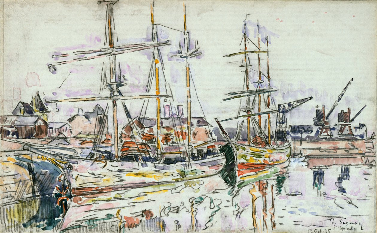 St. Malo, 1925 da Paul Signac