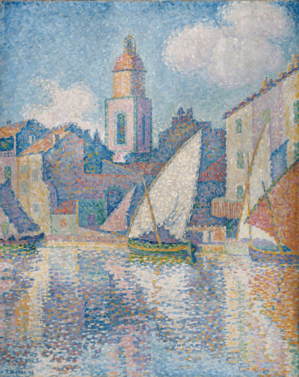 Campanile di Saint Tropez da Paul Signac