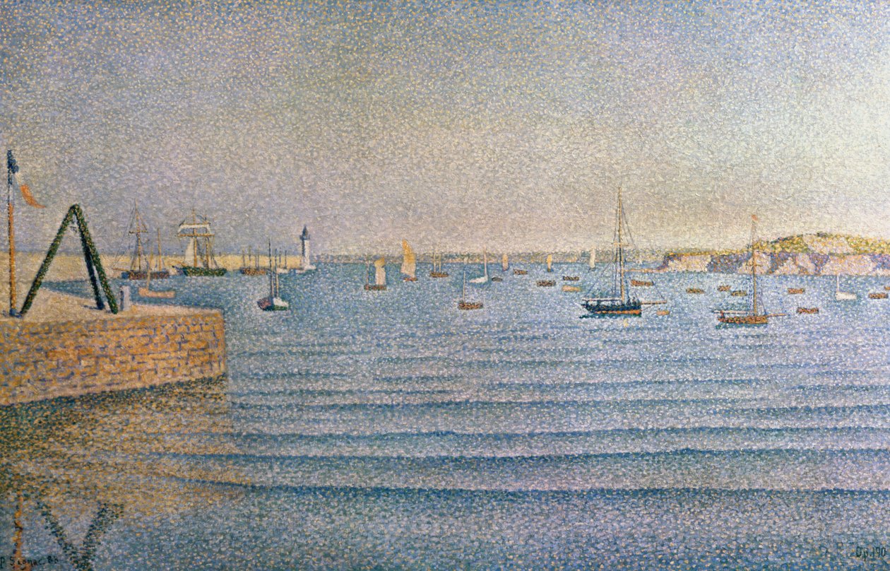 Il porto di Portrieux, 1888 da Paul Signac