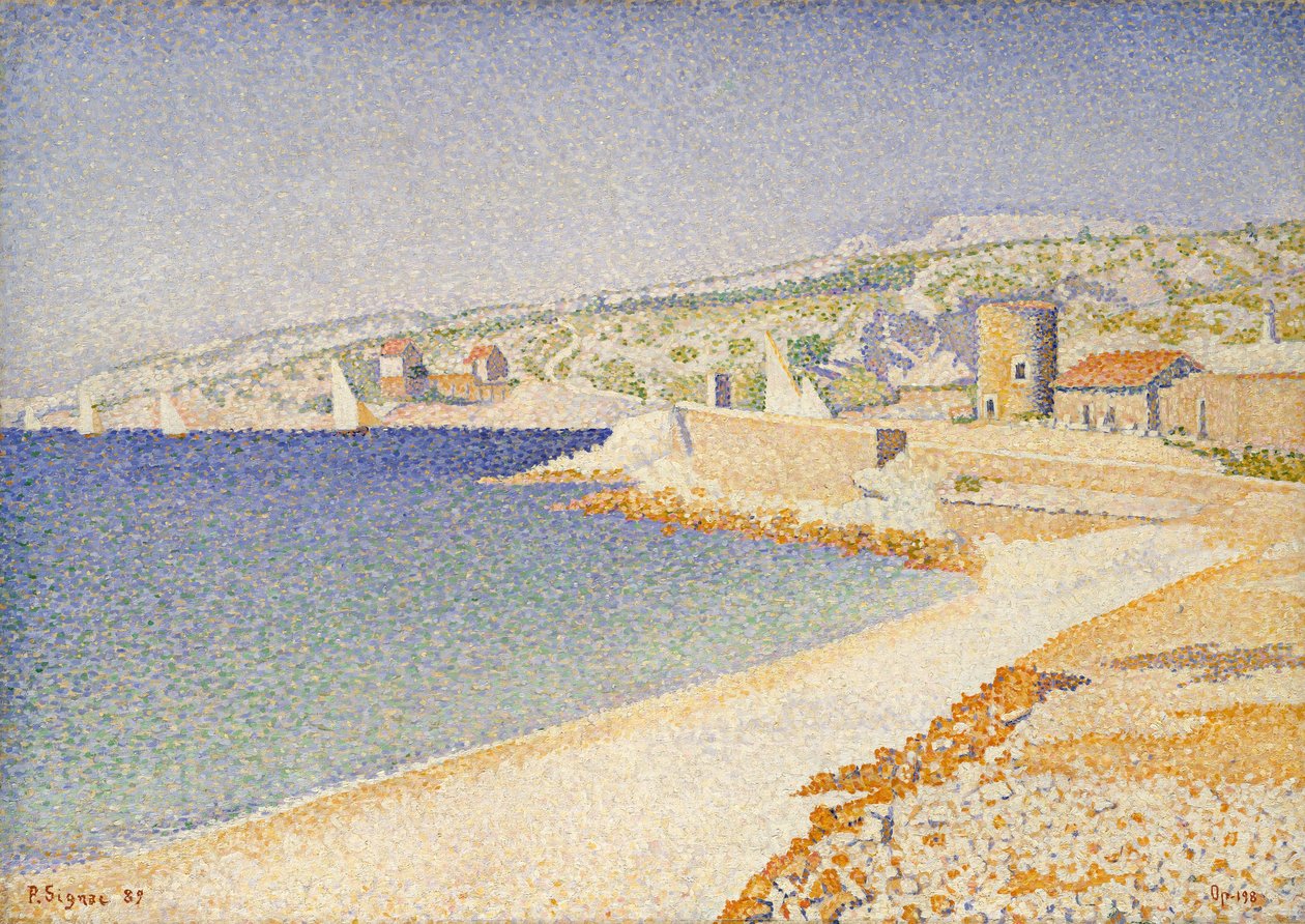 Il molo a Cassis, Opus 198 da Paul Signac