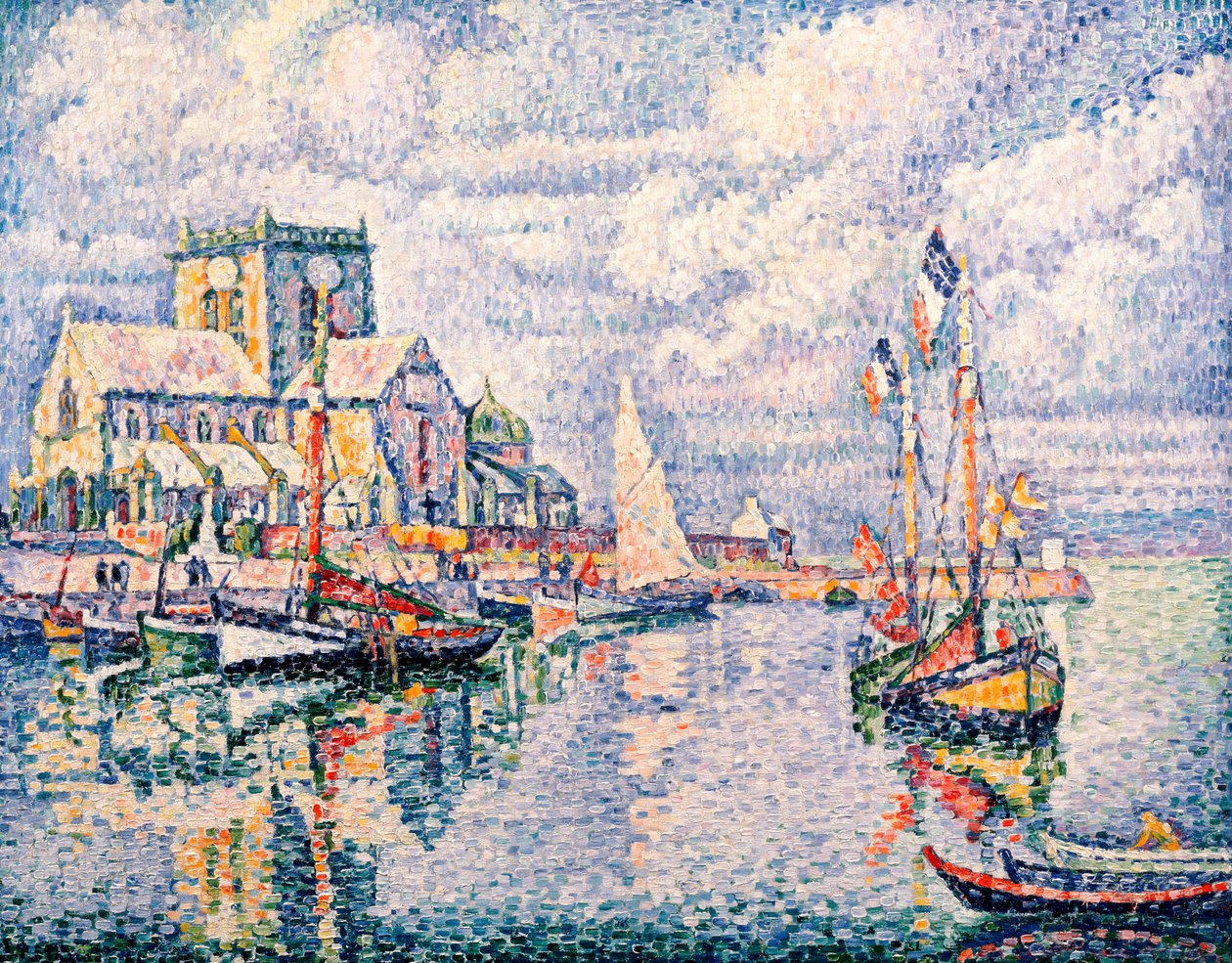 Il porto di Barfleur, 1931 da Paul Signac