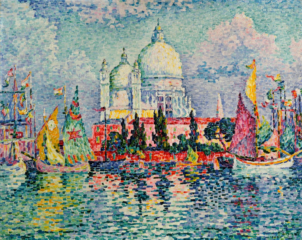 Il saluto, 1908 da Paul Signac